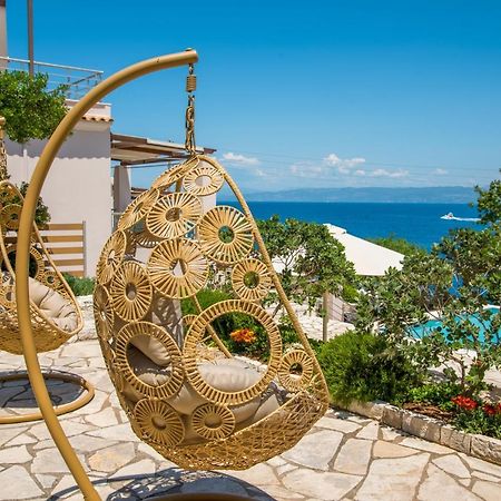 Villa Terra Del Nonno With Sea Views & Pool Gaios Buitenkant foto